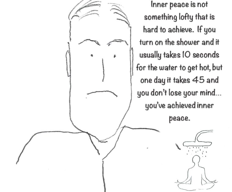 How does one achieve inner peace